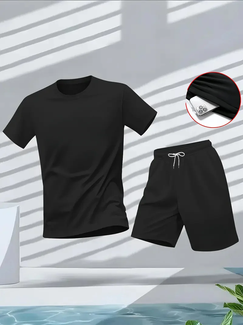 Sports Equipment Set - Мужской костюм-двойка: модный, удобный комплект для