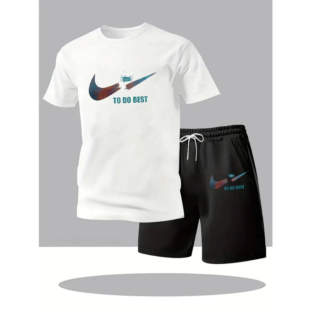 Sports Equipment Set - Новый летний спортивный костюм для мужчин: