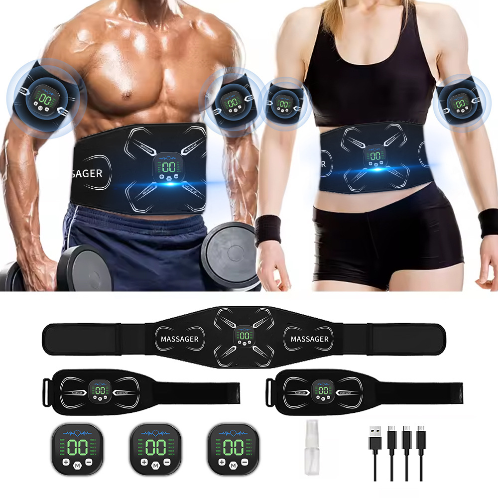 Sports Equipment Names - Электростимулятор мышц EMS: тренажер для пресса,